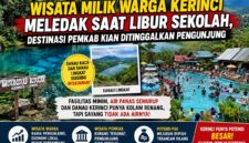 Popularitas objek wisata milik pemkab kerinci kian meredup