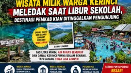 Popularitas objek wisata milik pemkab kerinci kian meredup