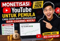 cara monetisasi Youtube