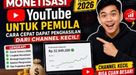 cara monetisasi Youtube