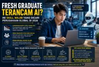Ilustrasi Lowongan kerja Fresh Graduate terancam AI