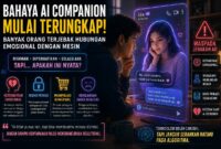 Ilustrasi Bahaya AI Companion