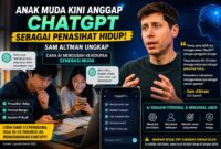 Anak muda sekarang jadikan ChatGPT jadi penasehat hidupnya