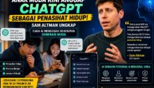 Anak muda sekarang jadikan ChatGPT jadi penasehat hidupnya