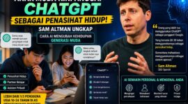 Anak muda sekarang jadikan ChatGPT jadi penasehat hidupnya