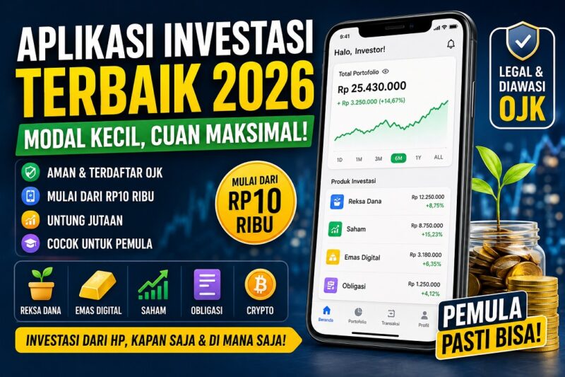 Aplikasi Investasi terbaik 2026