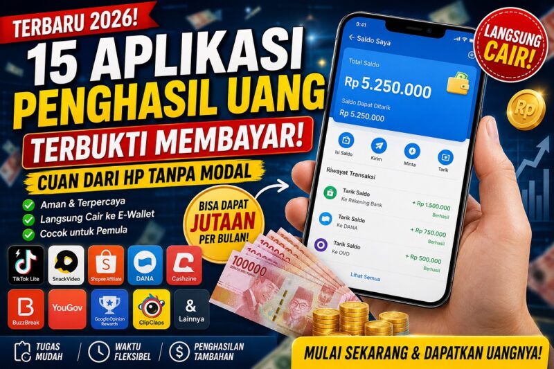 Aplikasi Penghasil Uang
