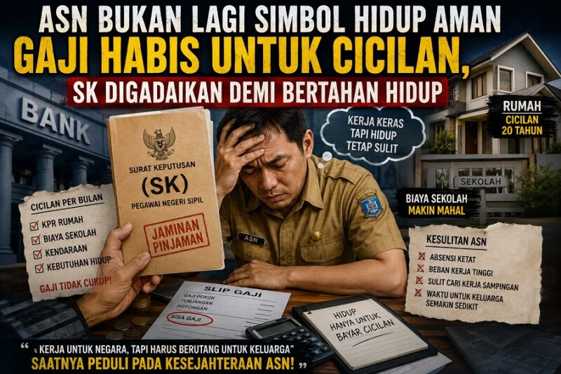 Ilustrasi kehidupan ASN