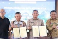 Pemkab Muaro Jambi Teken MoU dengan Badan Bank Tanah