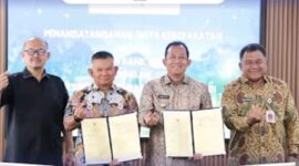 Pemkab Muaro Jambi Teken MoU dengan Badan Bank Tanah