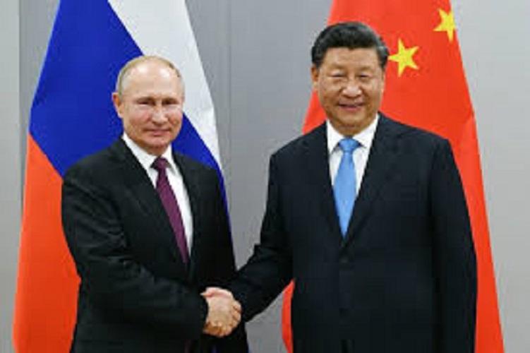 Foto bersama ; Presiden Rusia dan China, Putin dan Xi Jinping. (Sumber/Google)