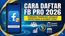 Cara daftar FB Pro