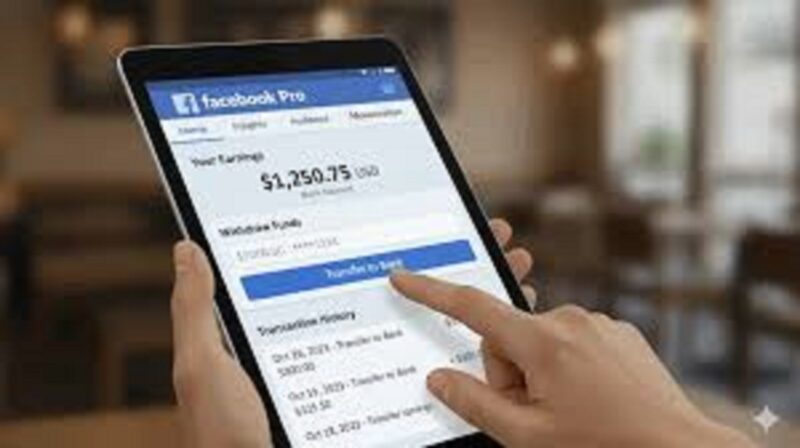 Ilustrasi penghasilan perbulan FB Pro