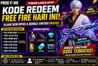Kode redeem FF hari ini