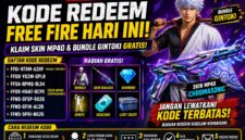 Kode redeem FF hari ini