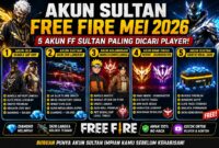 Akun Sultan Free Fire Mei 2026