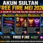 Akun Sultan Free Fire Mei 2026