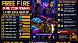 Kode redeem Free Fire hari ini