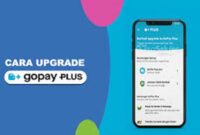 Upgrade Gopay ke Gopay plus