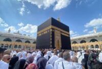 Prosesi pelaksanaan ibadah haji di Mekkah