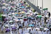 Jemaah haji Indonesia mulai tinggalkan Mina