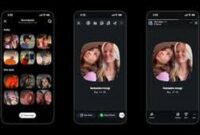 Tampilan Fitur instant instagram