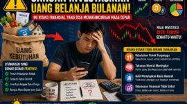 Resiko menggunakan uang belanja bulanan untuk investasi