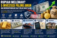Investasi yang menguntungkan ditengah melemahnya nilai tukar rupiah
