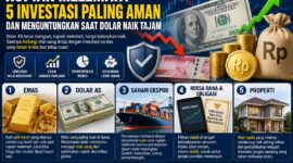Investasi yang menguntungkan ditengah melemahnya nilai tukar rupiah
