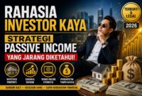Ilustrasi rahasia Investor bisa jadi kaya 2026, dengan passive Income.