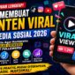Panduan membuat konten viral di media sosial
