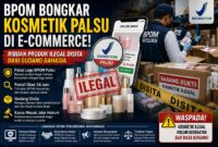 Marak di marketplace beredar penjualan kosmetik palsu