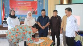 Anggota DPRD Tanjabtim dari Fraksi PAN, Edi Mubarak saat menghadiri musrenbang beberapa waktu lalu