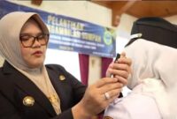 Prosesi pelantikan pejabat Tanjung Jabung Timur