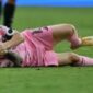 Lionel Messi cidera
