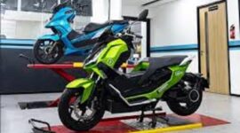 Ilustrasi subsidi motor listrik