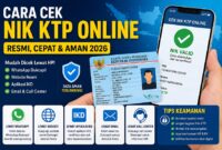 Cara cek NIK secara online