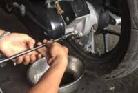Ganti oli transmisi motor matic
