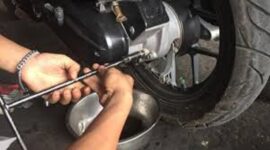 Ganti oli transmisi motor matic