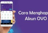 Cara hapus akun ovo