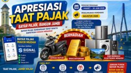 Bayar Pajak kendaraan berhadiah di Provinsi Jambi