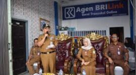 Wali Kota Jambi Maulana resmi saat launching pasar murah Kota Jambi