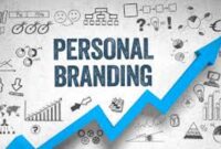 Ilustrasi personal branding digital