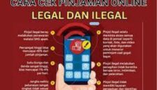 Ilustrasi cara cek pinjol legal dan ilegal