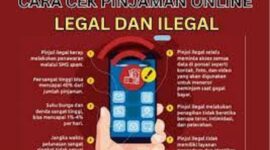 Ilustrasi cara cek pinjol legal dan ilegal