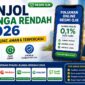 Pinjol bunga rendah