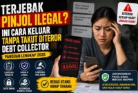 Ilustrasi terjebak pinjol Ilegal