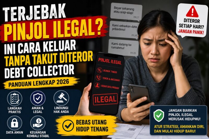 Ilustrasi terjebak pinjol Ilegal