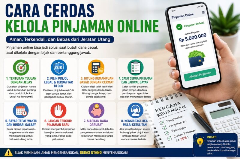 Cara kelola utang pinjol biar cepat lunas