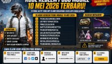 Kode redeem PUBG terbaru